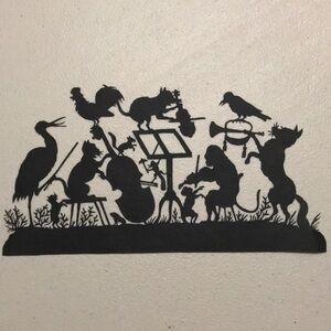 🔥ON SALE🔥Animal Concert💖 Handmade PaperCut Silhouette Scherenschn…